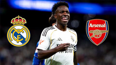  Vinicius, vụ bom tấn mang tính biểu tượng của Arsenal!